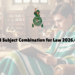 JAMB Subject Combination for Law 20262027 1