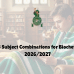 JAMB Subject Combinations for Biochemistry 20262027