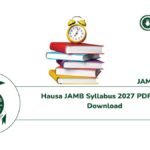 Hausa JAMB Syllabus 2027 PDF Free Download