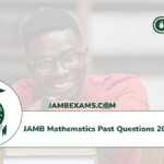 JAMB Mathematics Past Questions 2027 PDF