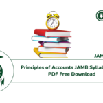 Principles of Accounts JAMB Syllabus 2027 PDF Free Download