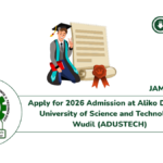 Admission at Aliko Dangote University of Science and Technology Wudil ADUSTECH